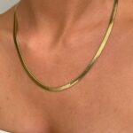 Çelik Gold İtalyan Zincir Kolye 3mm 55+5cm