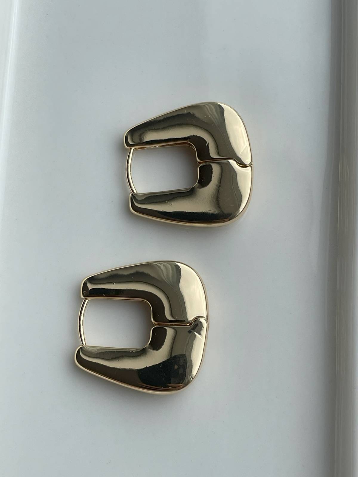 IMG_6012 Özel Seri Geometrik Tasarım Halka Küpe