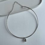 Özel Seri Gümüş Choker Kolye