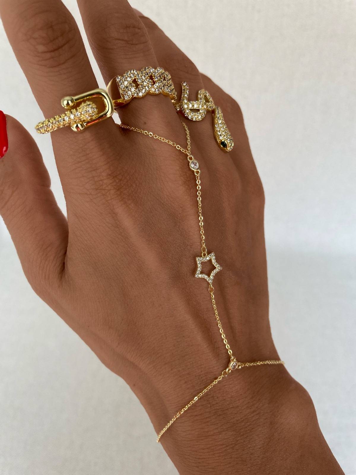 1689184996-64aeeae43598780674.jpg Özel Seri Zirkon Taşlı Yıldız Tasarım Şahmeran