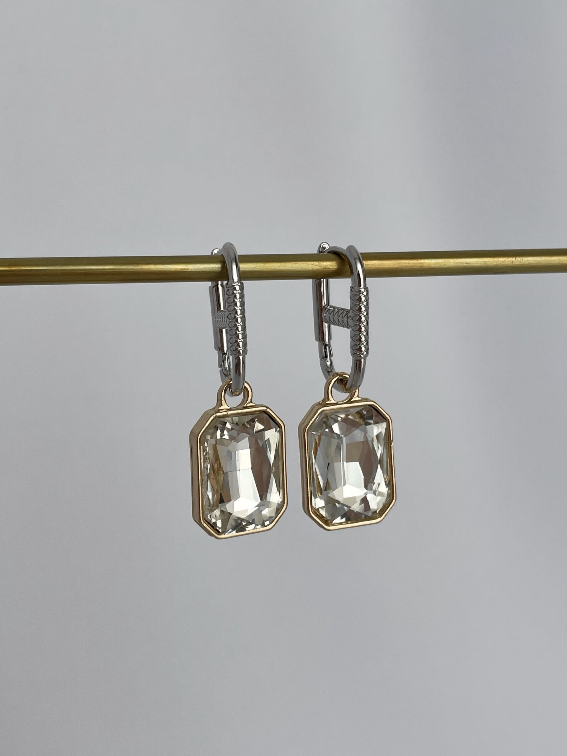 img_7398 Özel Seri Büyük Baget Taş Gold Küpe