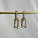 Özel Seri Zirkon Taşlı Marka Gold Küpe