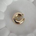 Özel Seri Büyük Boy Kalın Gold Halka Earcuff