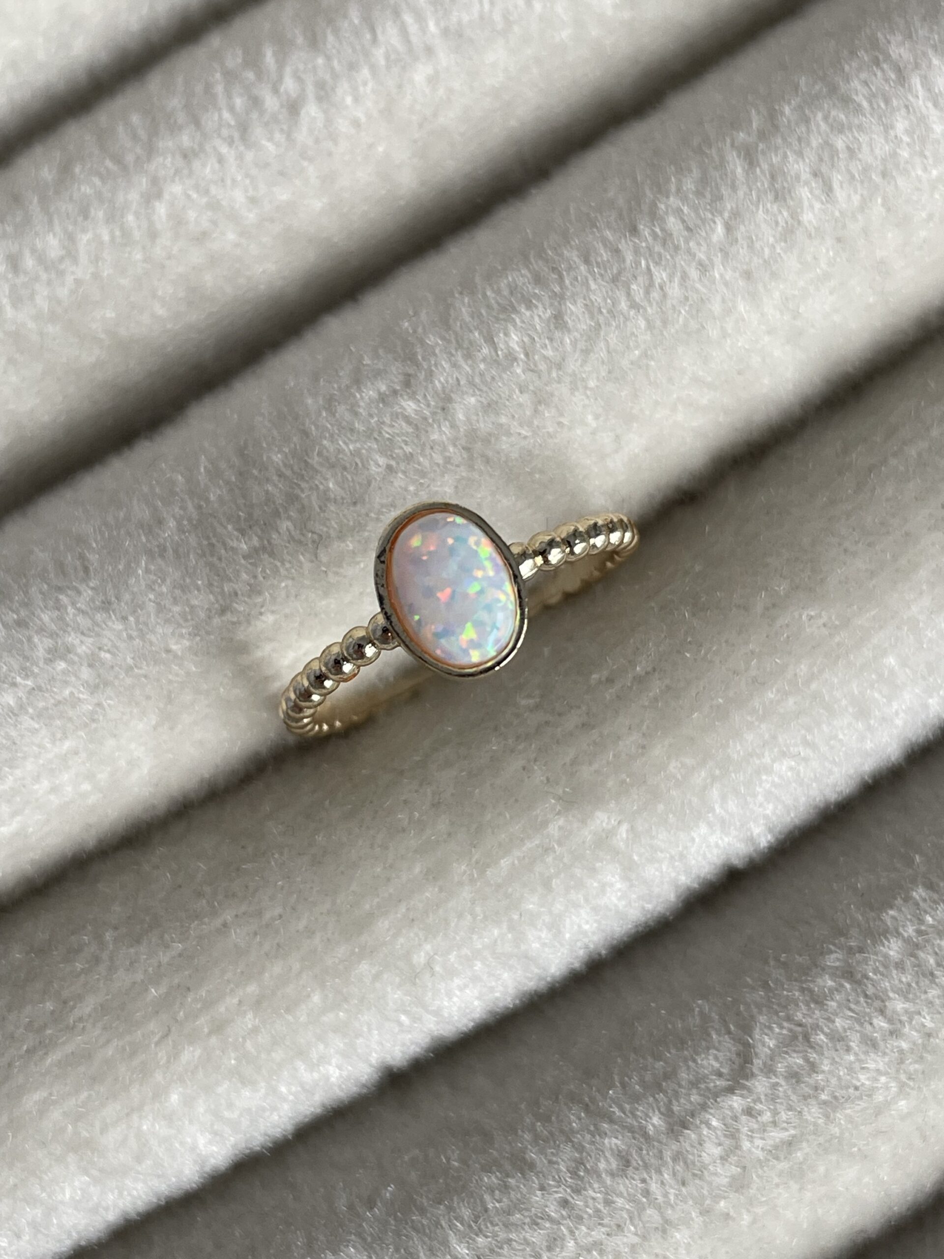 img_8338 Özel Seri Sedefli Oval Tasarım Ayarlanabilir Gold Yüzük