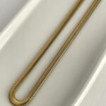 Çelik Kalın (60+5cm) İtalyan Zincir Kolye