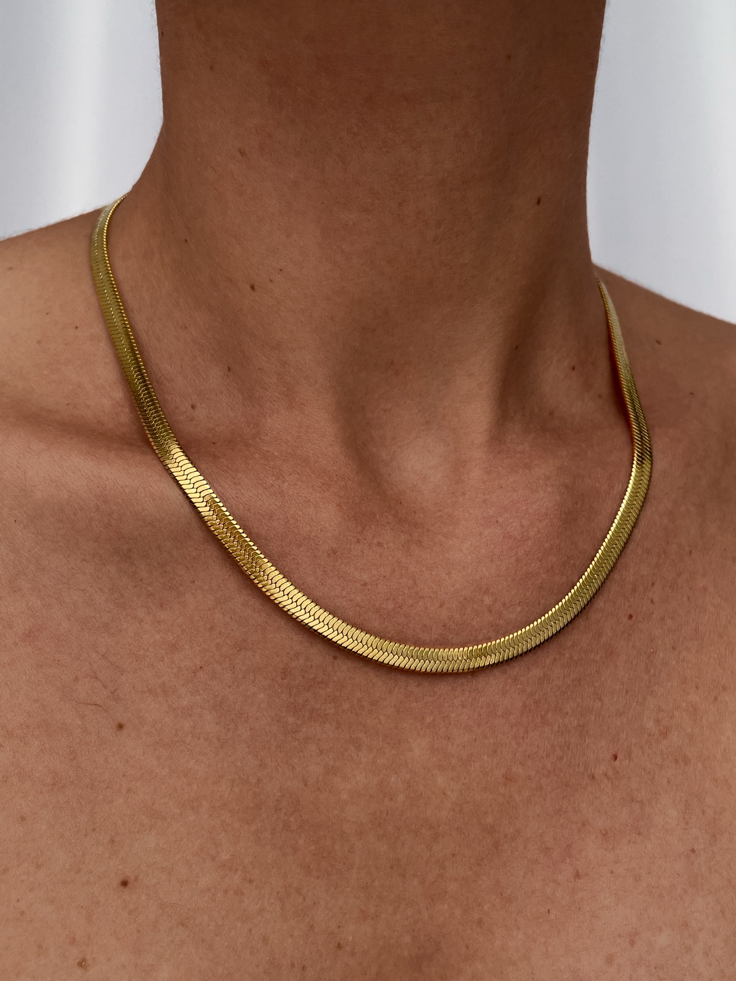 img_9261 Çelik Gold İtalyan Zincir Kolye 5mm 45cm