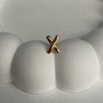 Özel Seri X Tasarım Gold Tragus