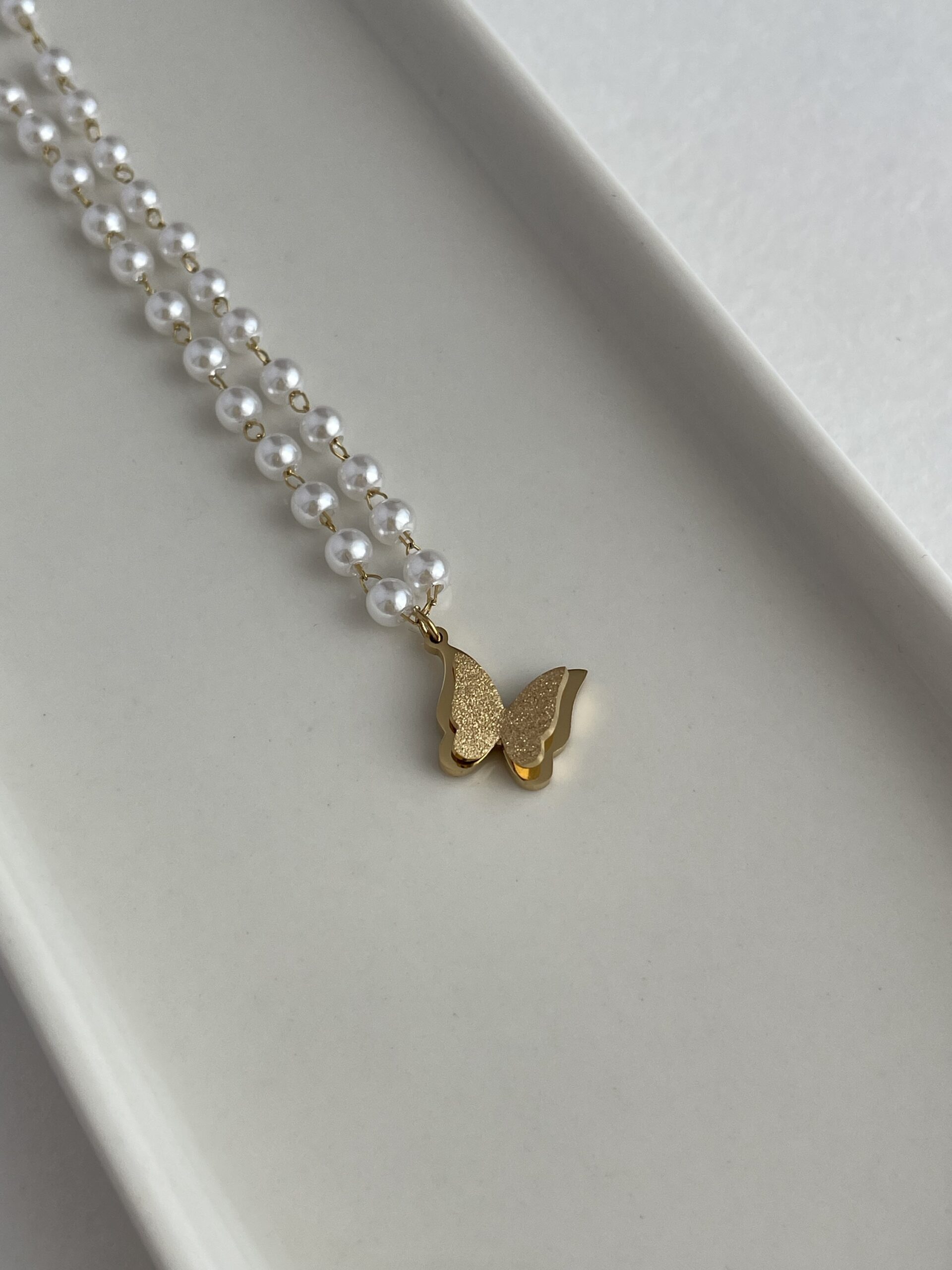 img_9898 Özel Seri Kelebek Tasarım İnci Kolye