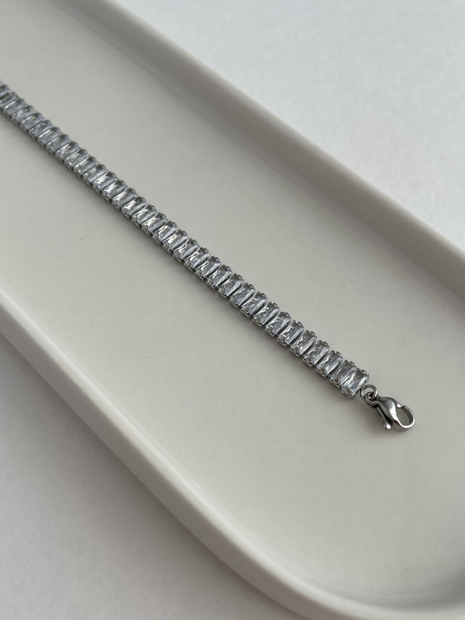 img_9941 Özel Seri Baget Taşlı Su Yolu Gümüş Bileklik