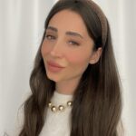 Kahverengi Simli Örme Kumaş Taç