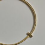 Özel Seri Zirkon Taşlı Marka Muadili Gold Choker Kolye