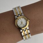 Çelik Vintage Gold & Gümüş Saat