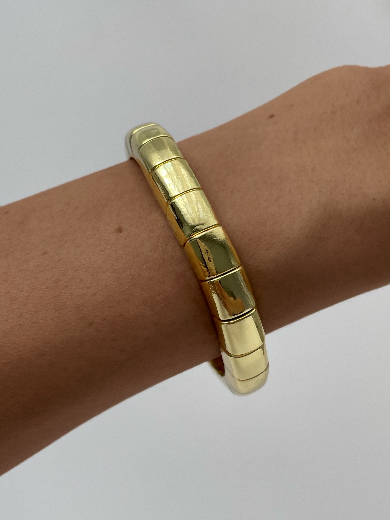 img_9261 Özel Seri Geometrik Desen Lastikli Gold Bileklik