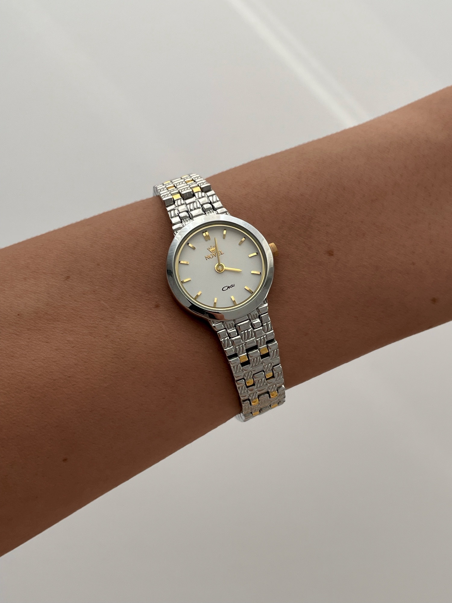 img_9261 Çelik Vintage Gold & Gümüş Saat