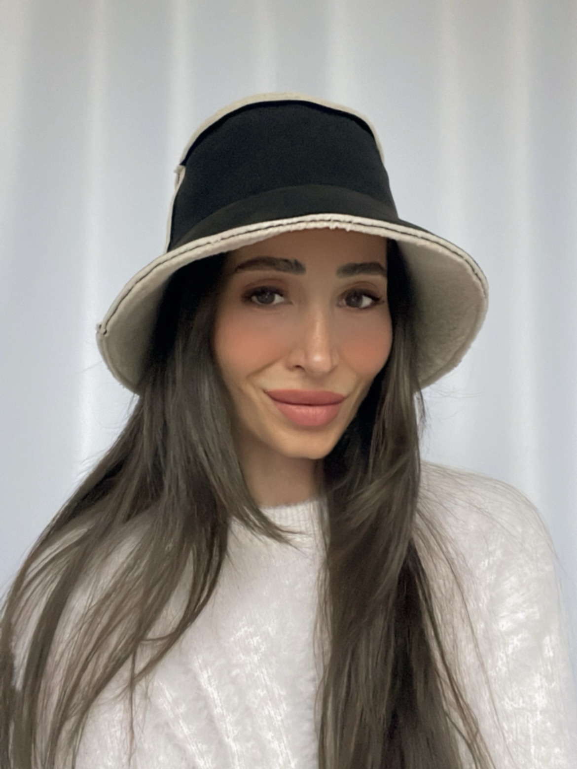 da883d5c-8e70-4e78-bf88-37fae2d08715 Siyah İçi Kürklü Bucket Şapka