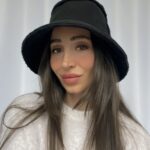 Siyah İçi Kürklü Bucket Şapka