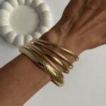 Özel Seri Beşli Gold Bilezik Takım