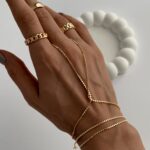Özel Seri Gold Mini Daire Zincir Tasarım Şahmeran