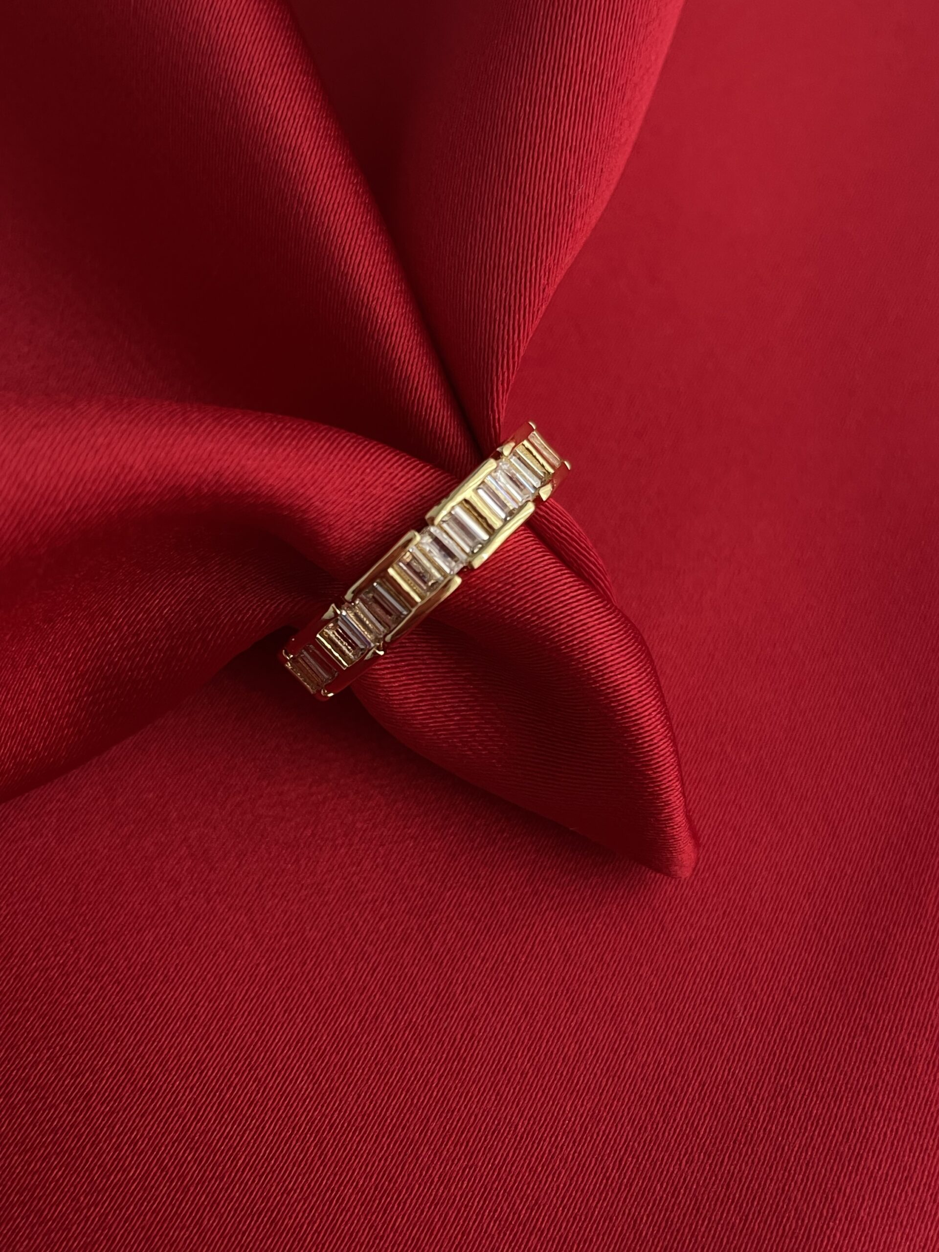 img_7471 Glam Serisi - Baget Taşlı Gold Ayarlanabilir Yüzük