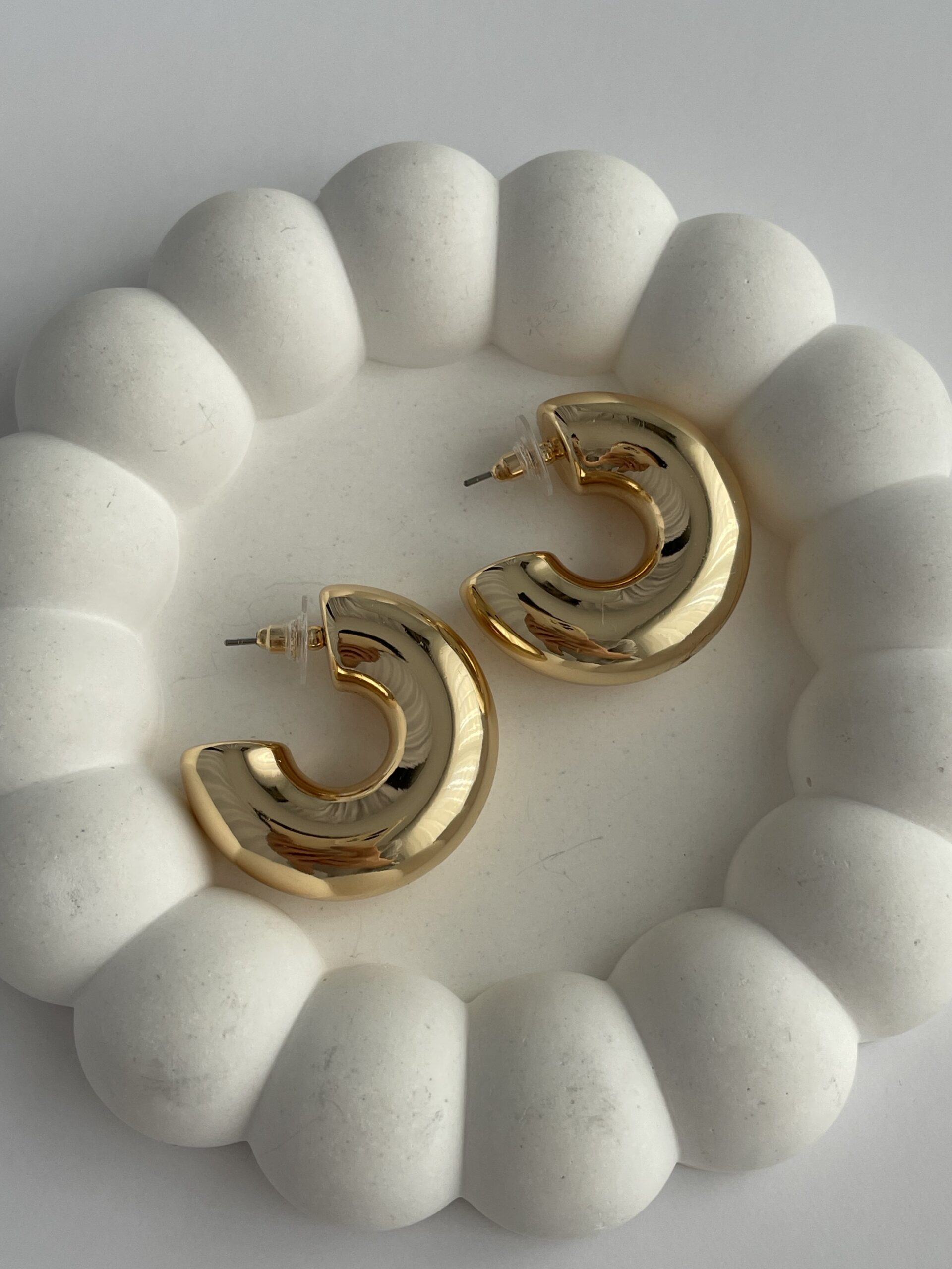 img_7514 Özel Seri Gold Kalın Boru Halka Küpe