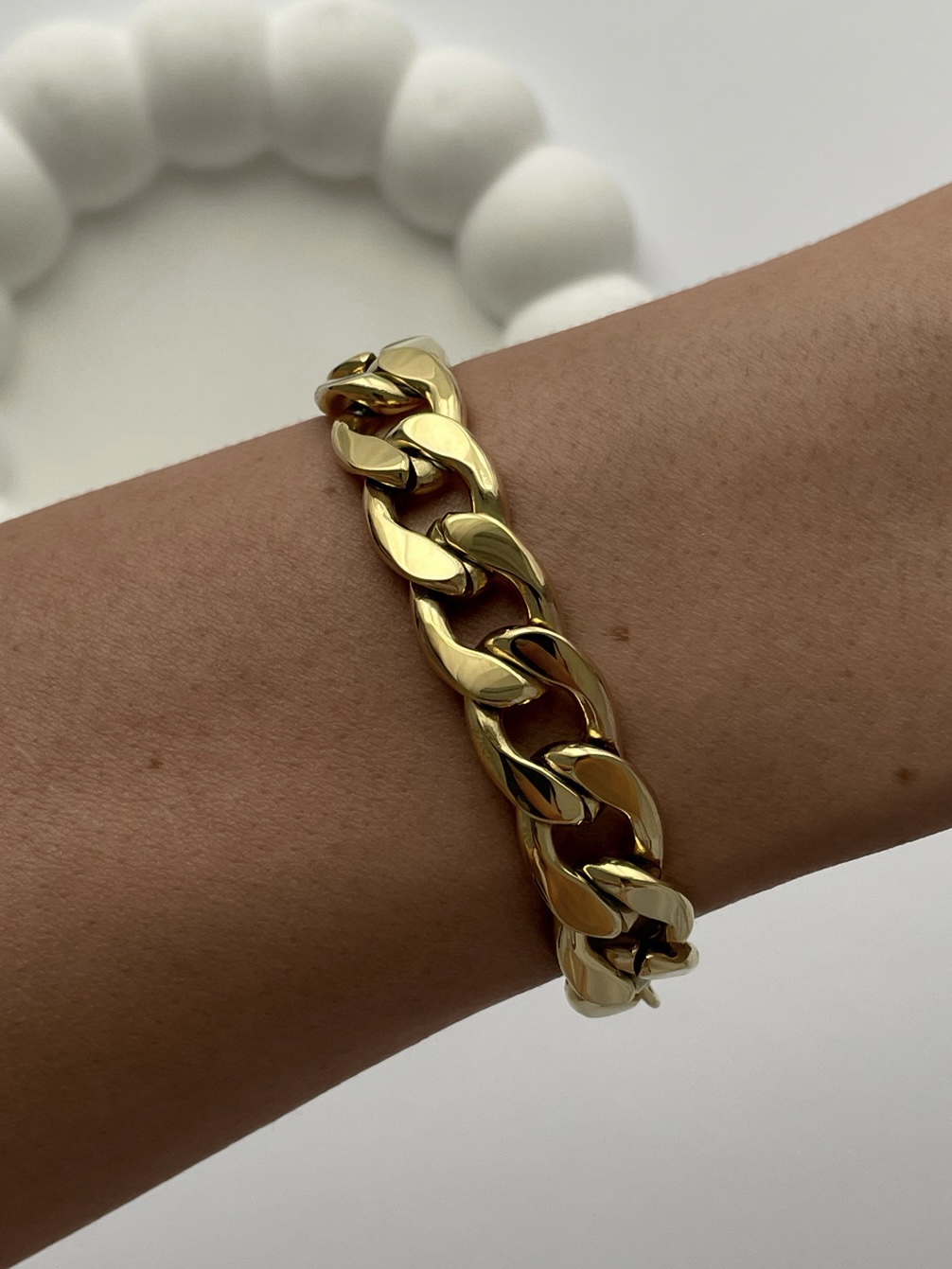 img_9261-1 Çelik Kalın Gurmet Tasarım Gold Bileklik