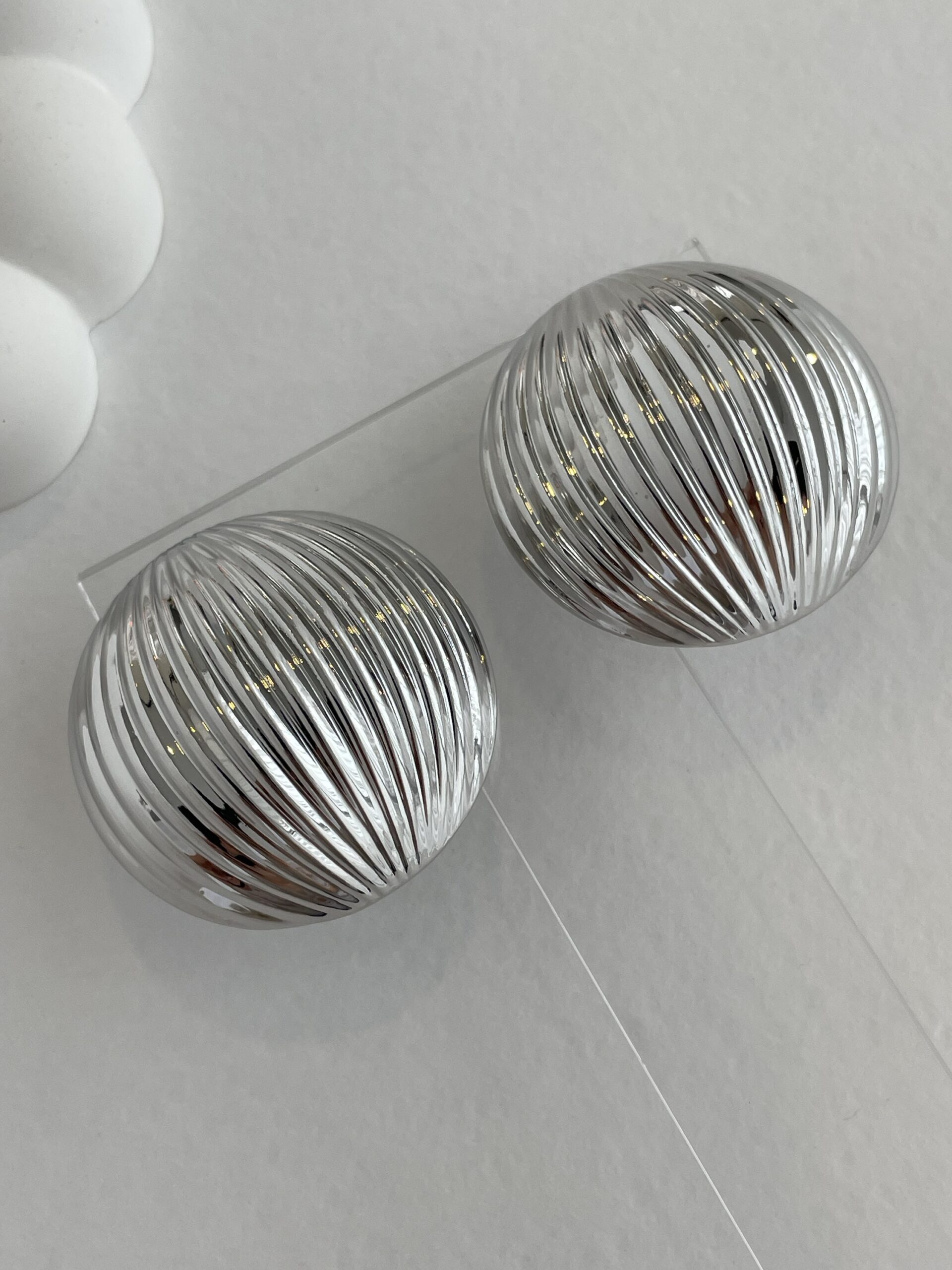 img_2384 Özel Seri Geometrik Desen Büyük Gümüş Küpe 4cm