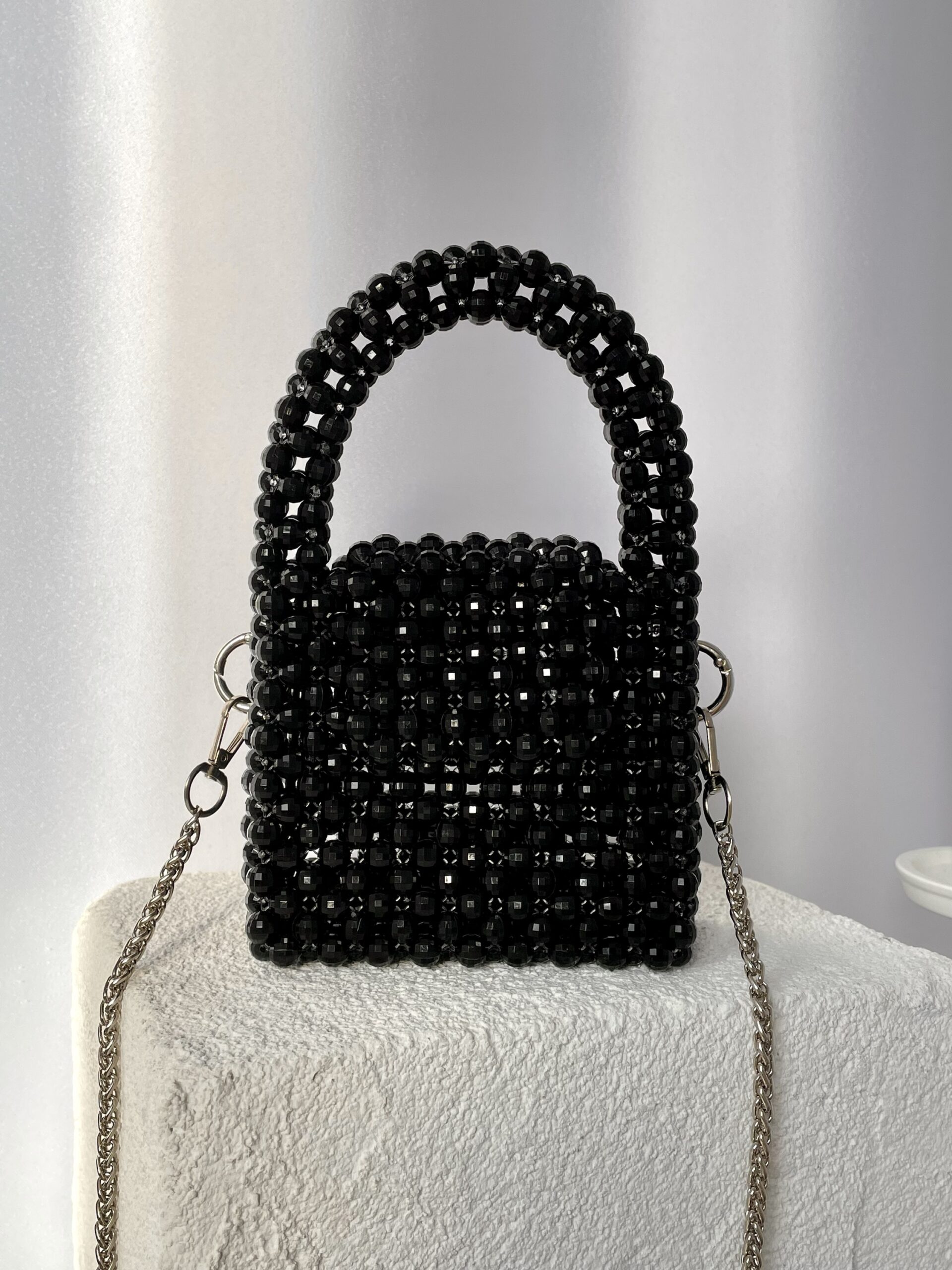 img_6200 LP Özel Seri Mini Siyah Boncuk Çanta