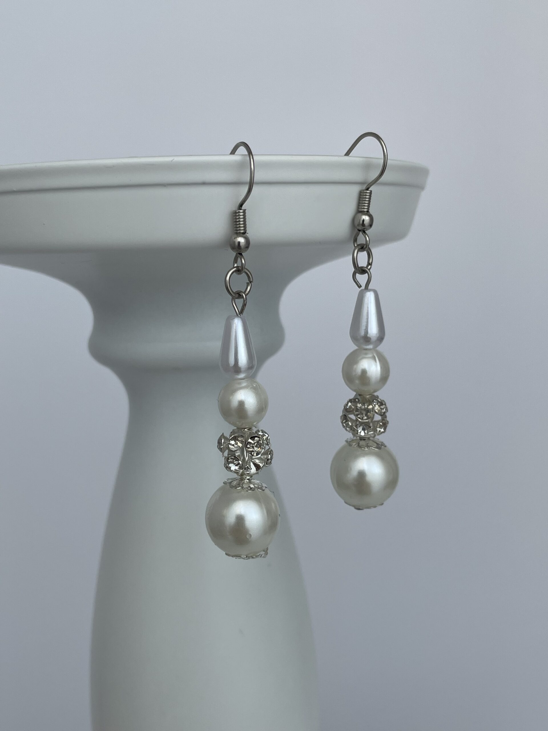 img_9651 LP Özel Üretim Sallantılı İnci Küpe