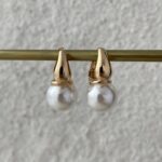 Özel Seri Gold İnci Küpe