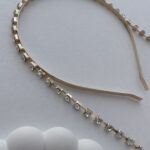Özel Seri Zirkon Taşlı Gold Taç
