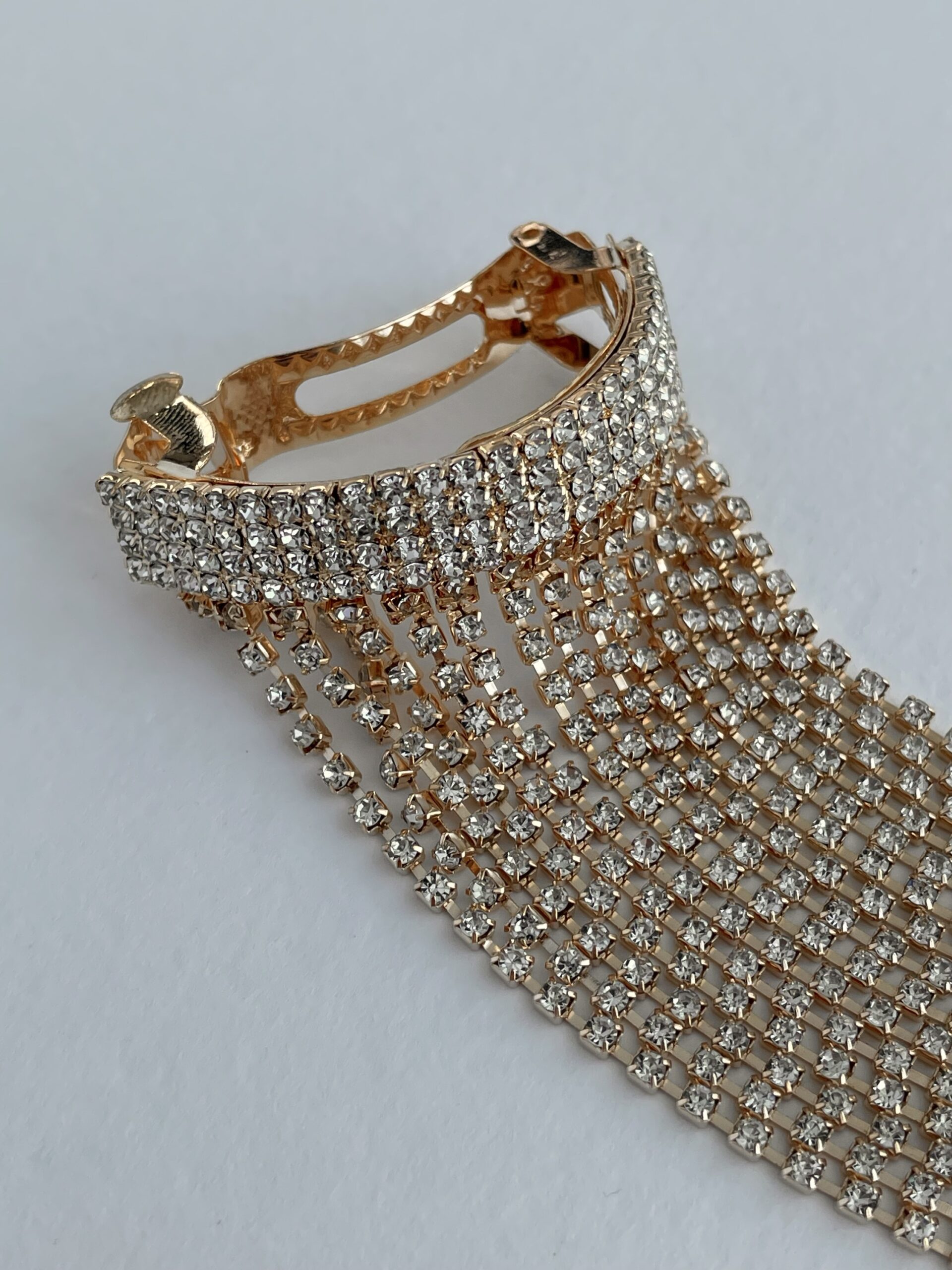 img_3097 Özel Seri Zirkon Taşlı Gold Uzun Saç Tokası