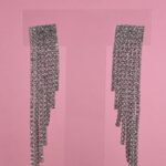 In Love Seri Zirkon Taşlı Sallantılı Gümüş Küpe