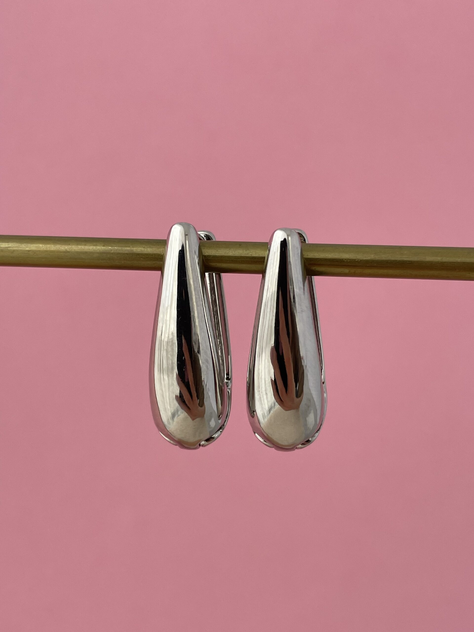 img_3758 In Love Seri İnce Damla Tasarım Gümüş Küpe