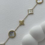 Çelik Geometrik Desen Gold Marka Bileklik