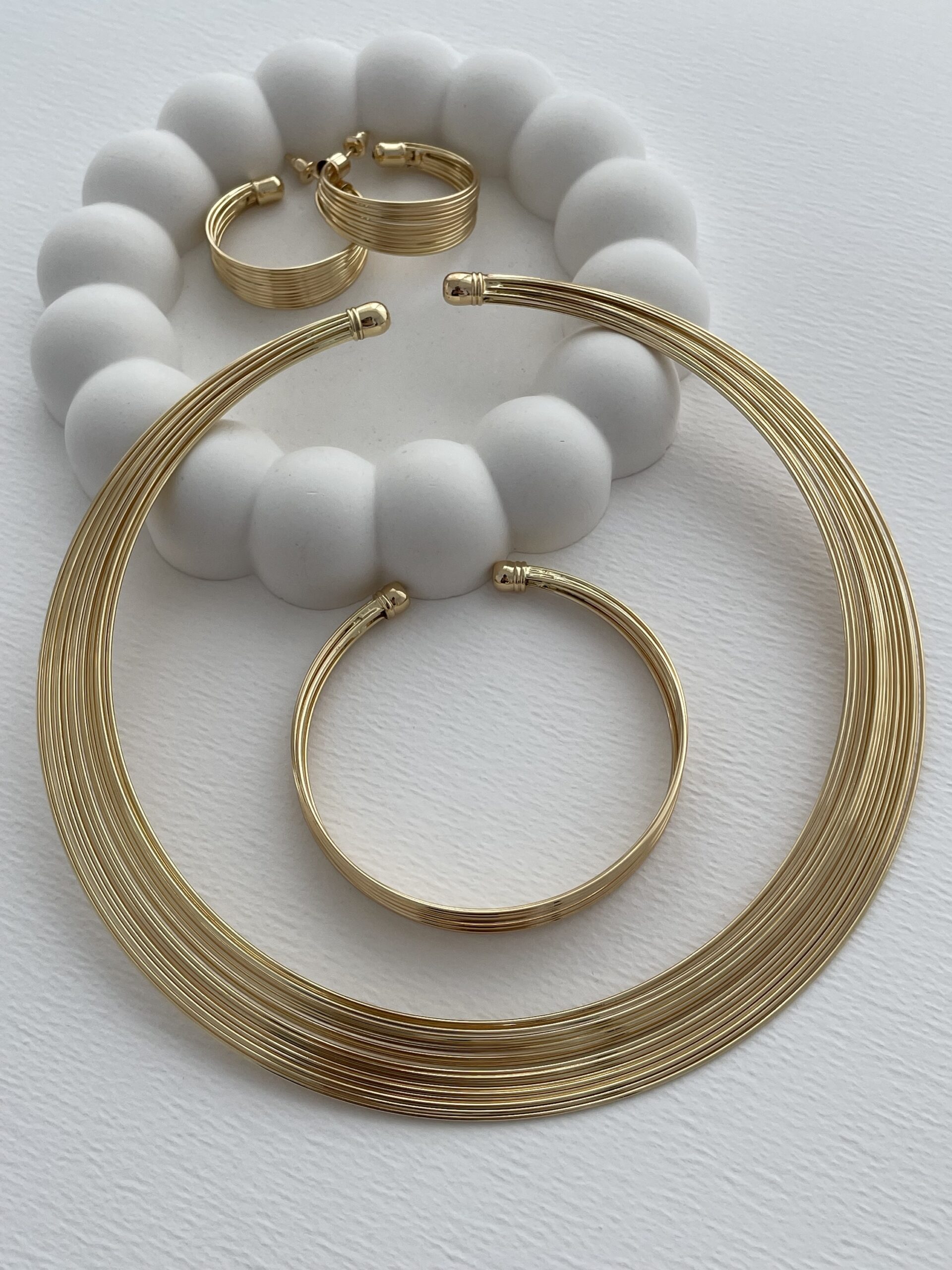 img_5099 Özel Seri Marka Model Tel Tasarım Gold Kolye Bileklik Küpe Seti