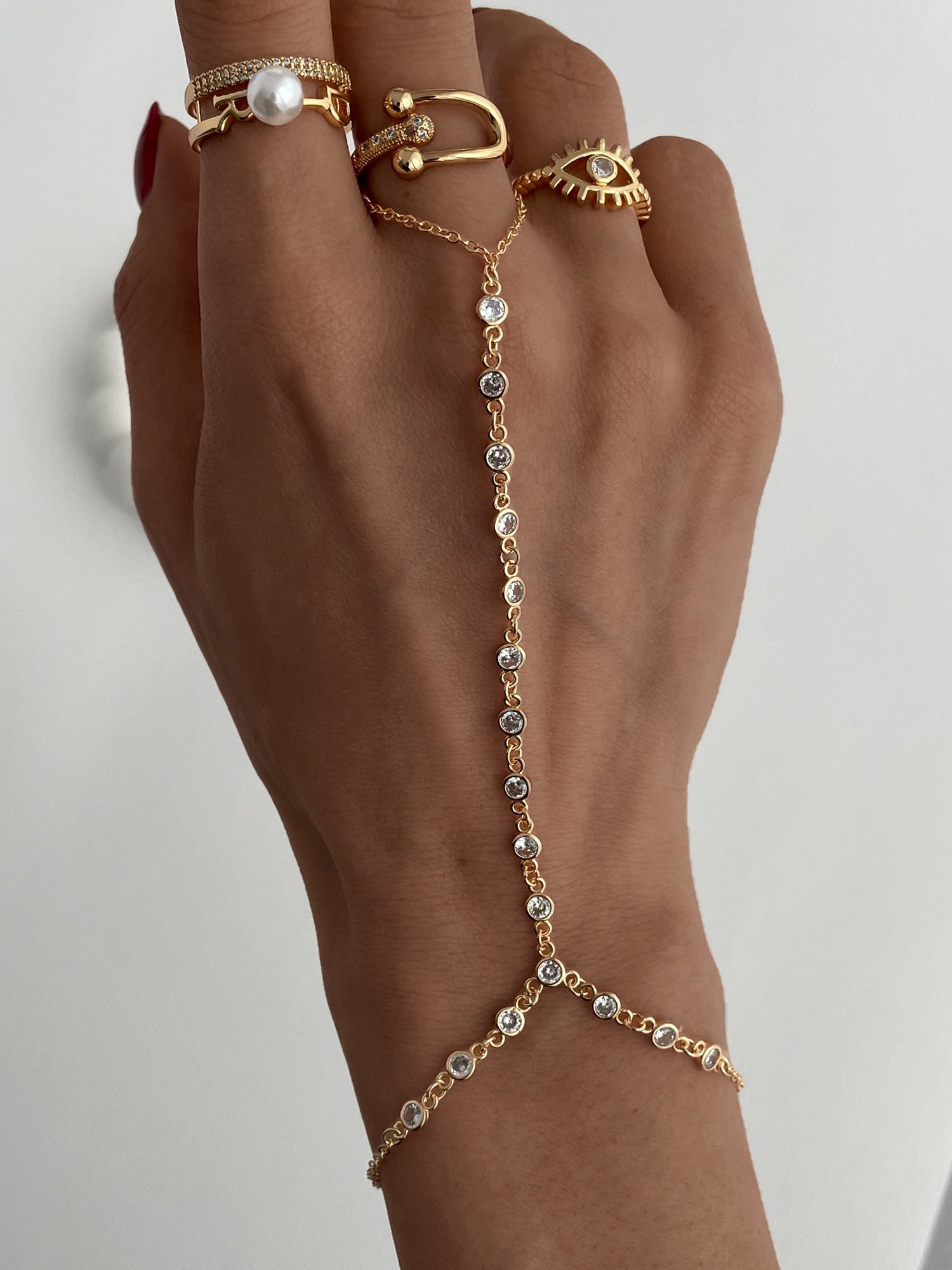 img_1890 Özel Seri Gold Sıralı Tek Taş Tasarım Şahmeran