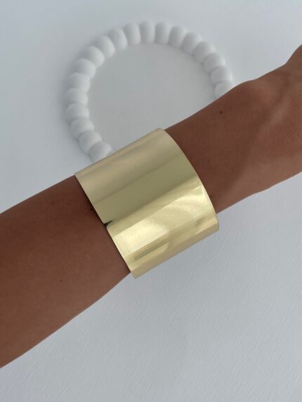 Özel Seri Marka Model Gold Plaka Bileklik