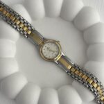 Çelik Vintage Gold & Gümüş Saat