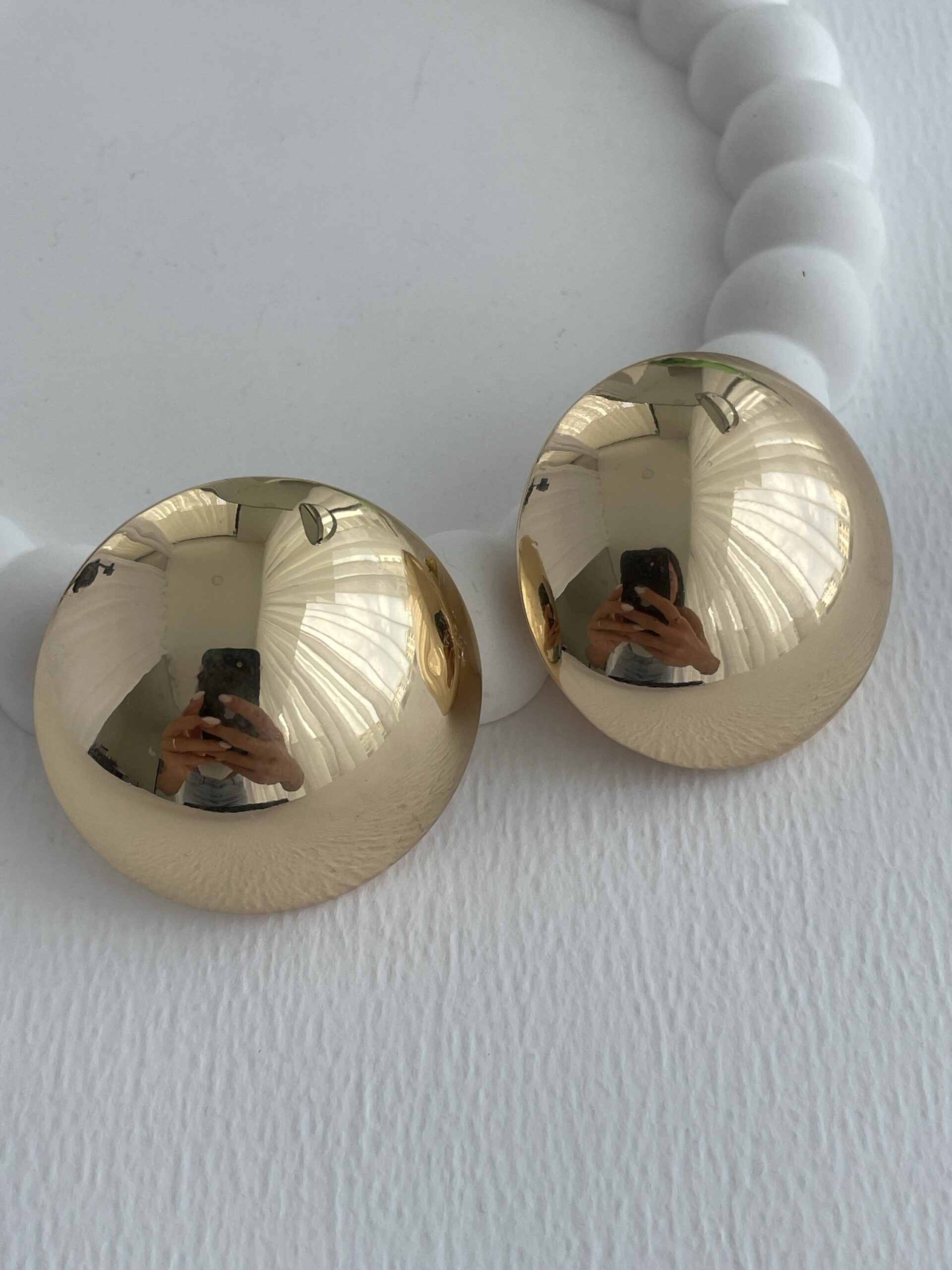 img_1812 Özel Seri Büyük Boy Gold Top Küpe