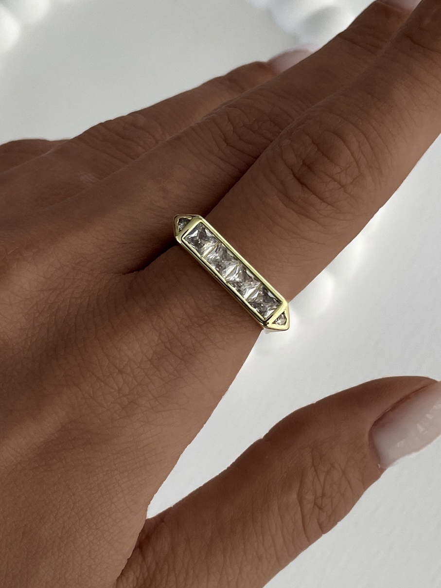 img_5627 Özel Seri Baget Taşlı Ayarlanabilir Gold Yüzük