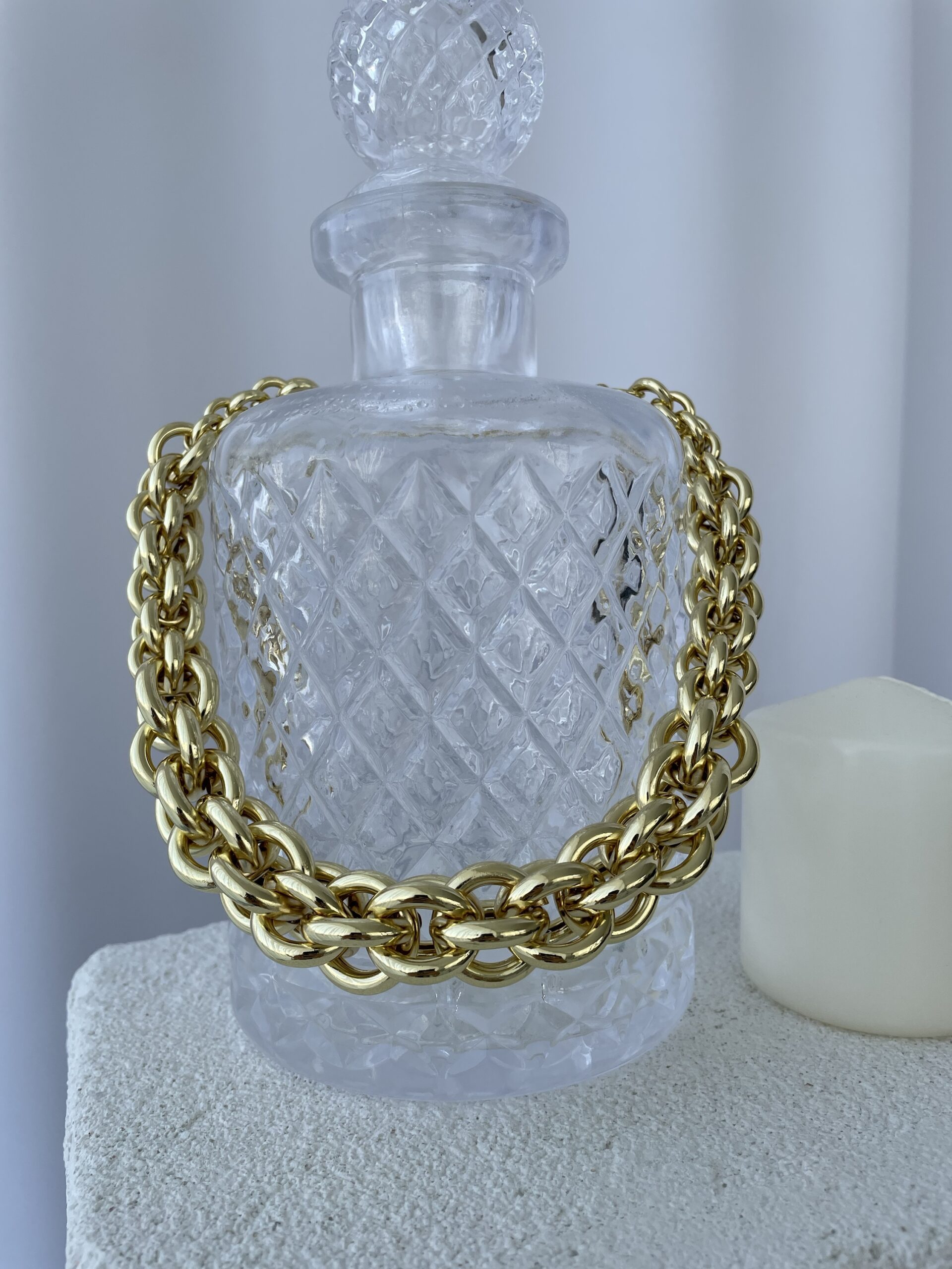 img_9546 Özel Seri Kalın Gold Zincir Kolye