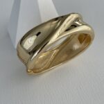 Özel Seri Geometrik Desen Gold Kelepçe Bileklik