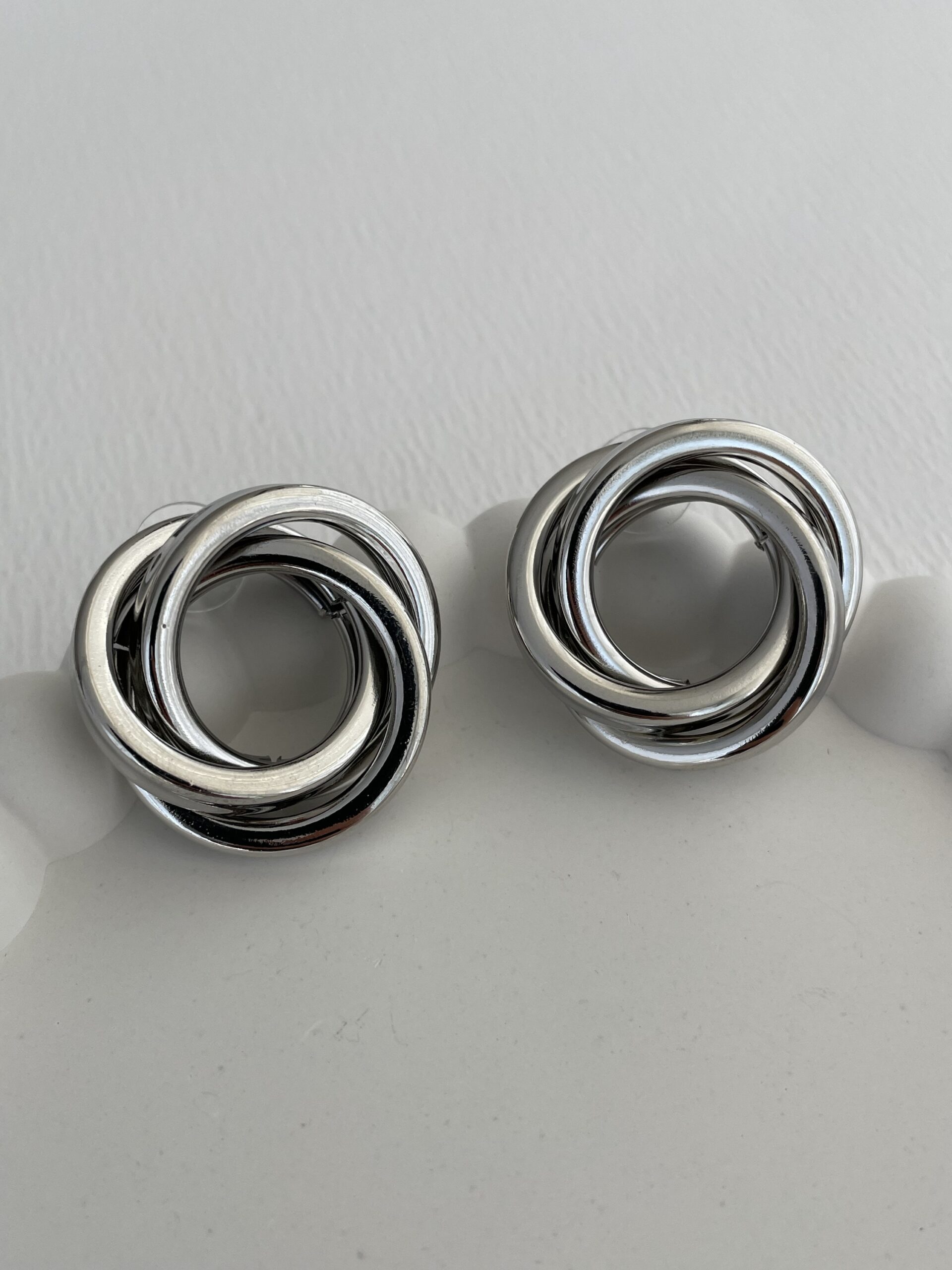 img_9695 Özel Seri İç İçe Üçlü Gümüş Halka Küpe