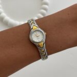 Çelik Vintage Gold & Gümüş Saat
