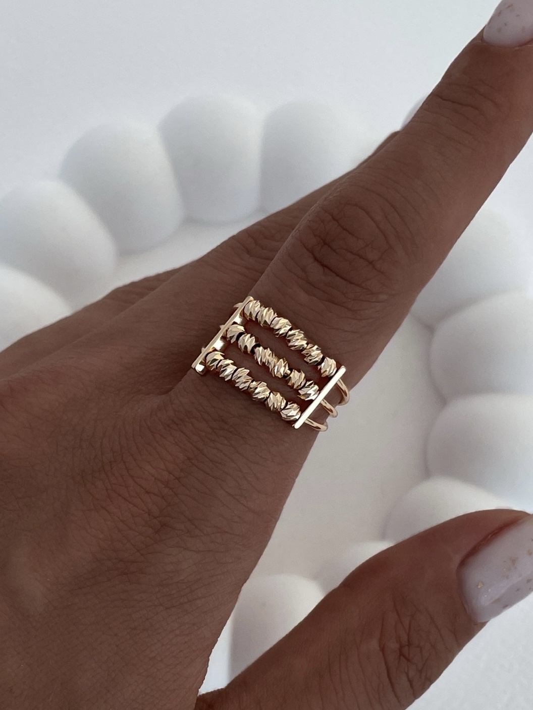 img_1786 Özel Seri Ayarlanabilir Üçlü Gold Dorika Yüzük