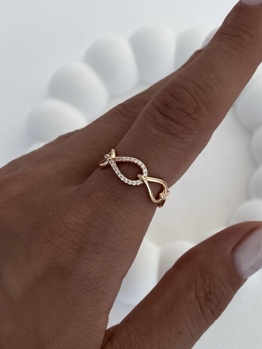 img_1857 Özel Seri Zirkon Taşlı Geometrik Desen Gold Ayarlanabilir Yüzük