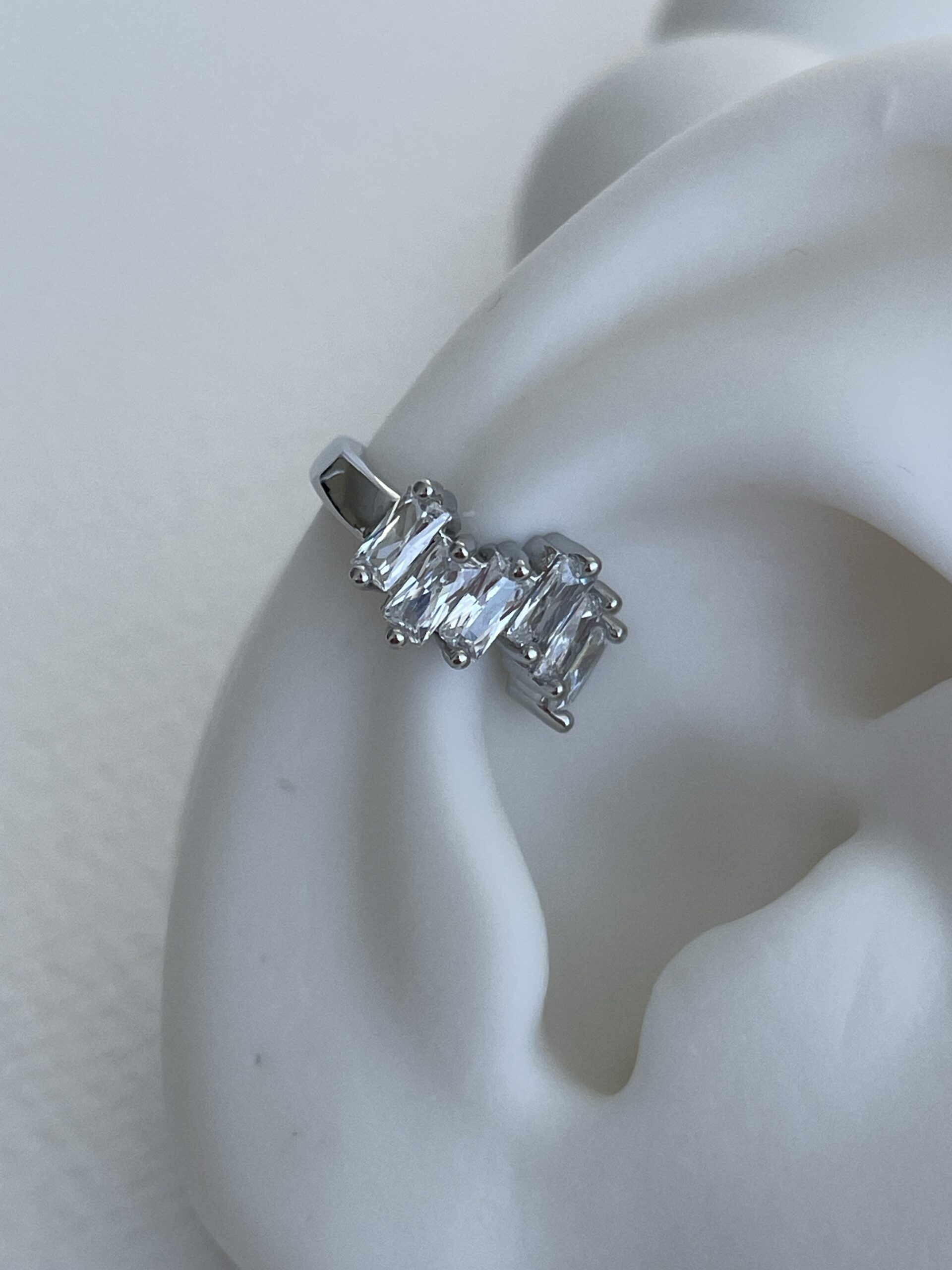 img_4983 Özel Seri Baget Taşlı Z Tasarım Gümüş Earcuff