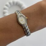 Çelik Vintage Gold & Gümüş Saat