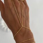 Özel Seri Gold Top Detay İnce Zincir Şahmeran