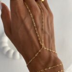 Özel Seri Gold Oval Tasarım Zincir Şahmeran